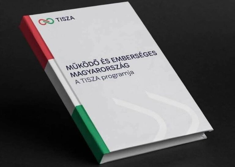 Tisza Párt választási programja 2026