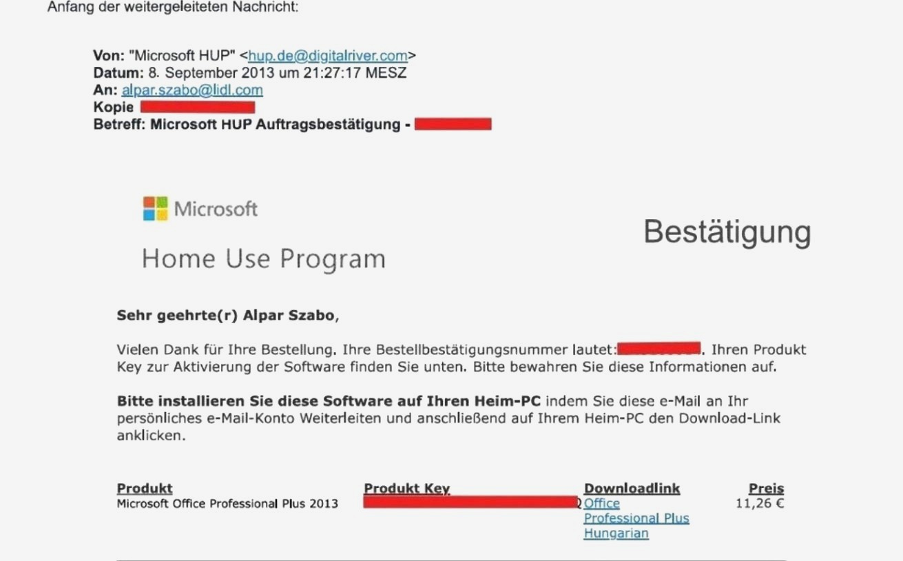 Microsoft-Office szerződés